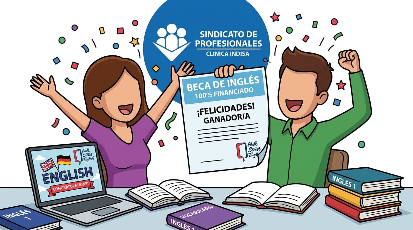Ganadores del curso de inglés 2026